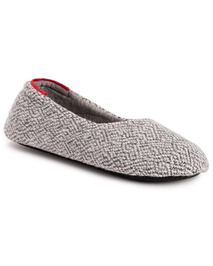 MUK LUKS® Women's Travel Ballerina 2Pr Pack Slippers image number 2