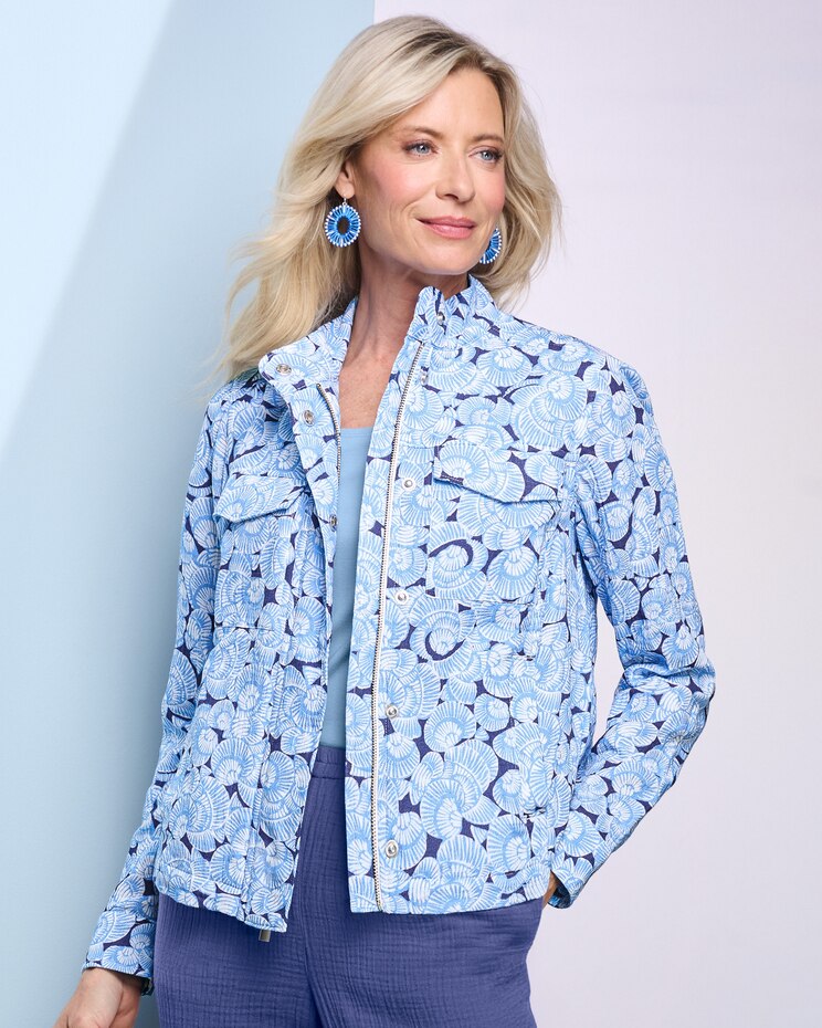 Easy Breezy Print Jacket image number 1