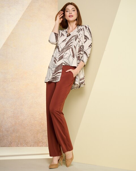 JetSet Stencil Leaf Jacket