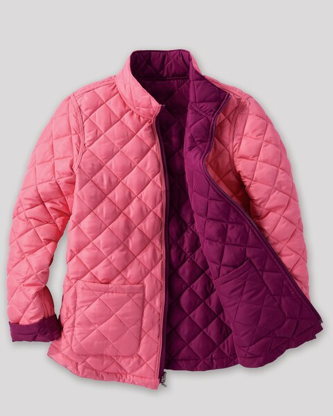 Berkshire Reversible Solid Quilted Jacket