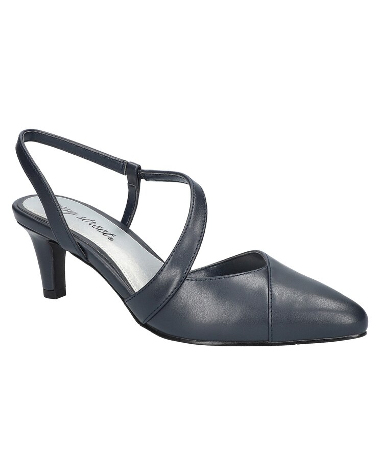 Easy Street Emerald Slingback Pumps image number 1