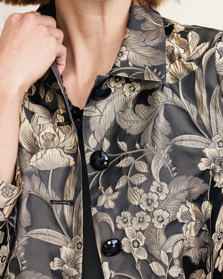 Embossed Jacquard Jacket image number 3