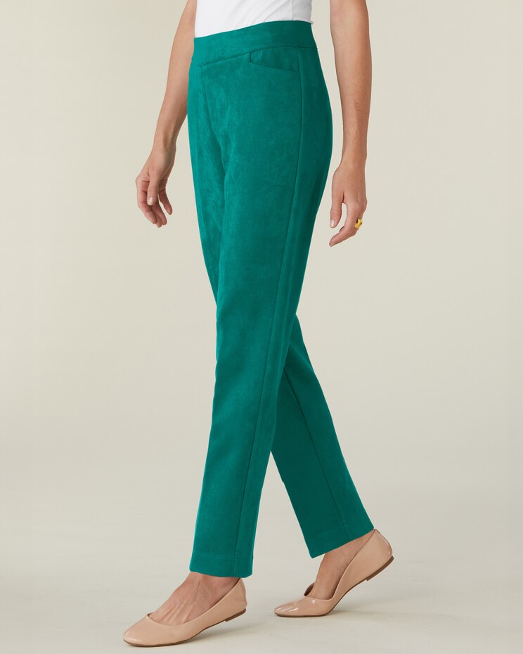 Slimtacular® Stretch Microsuede Pants image number 3