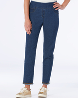 Stretch Denim Ankle Pants thumbnail number 3
