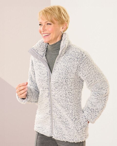 Silver Linings Sherpa Long Sleeve Jacket