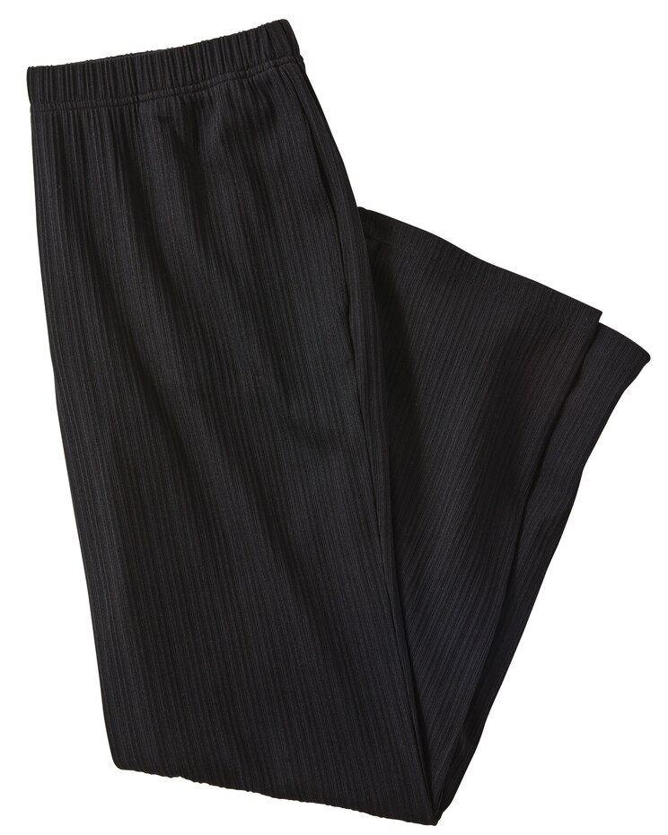 Alfred Dunner Rib Knit Pull-On Pants image number 2