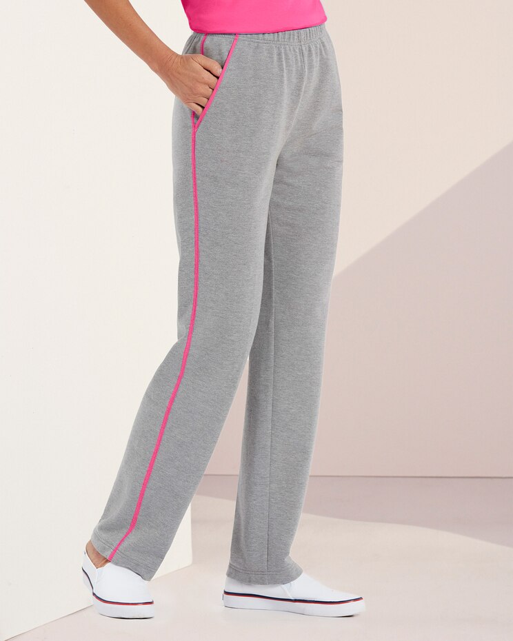 Tranquility Knits Pull-On Pants by D&D Lifestyle™ image number 1