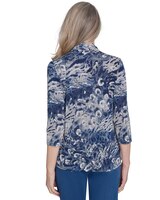 Alfred Dunner® Classics Animal Melange Two in One Top thumbnail number 2
