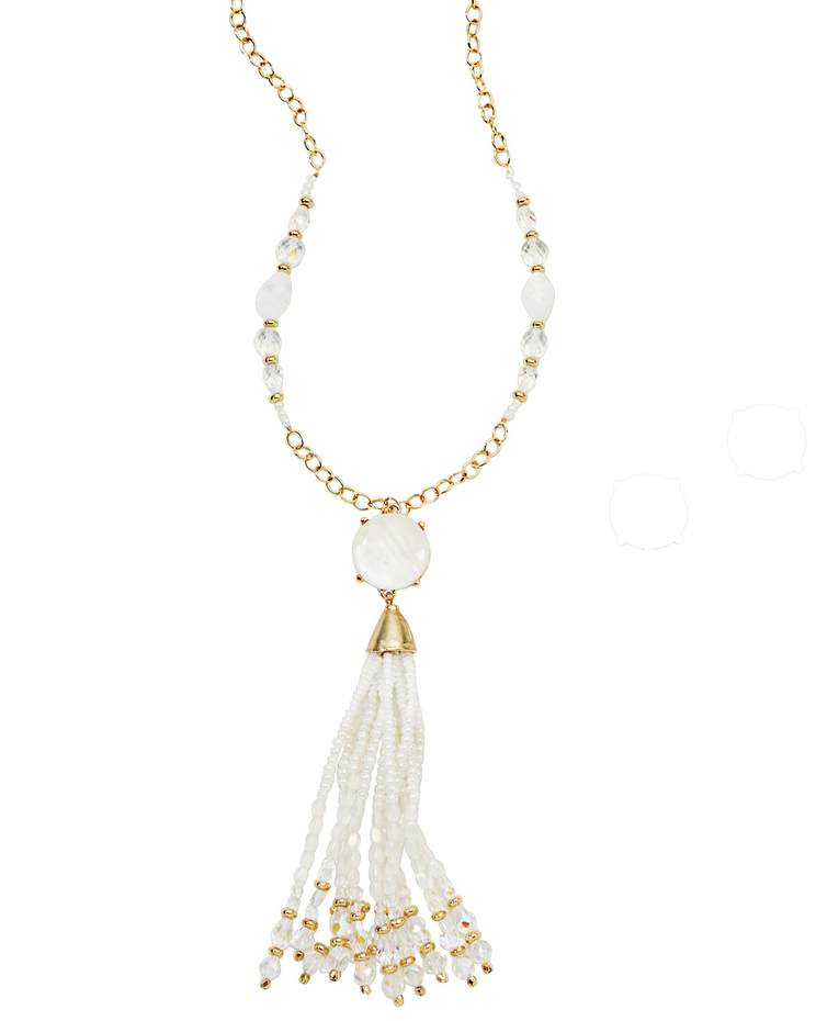 Versailles Tassel Necklace image number 1