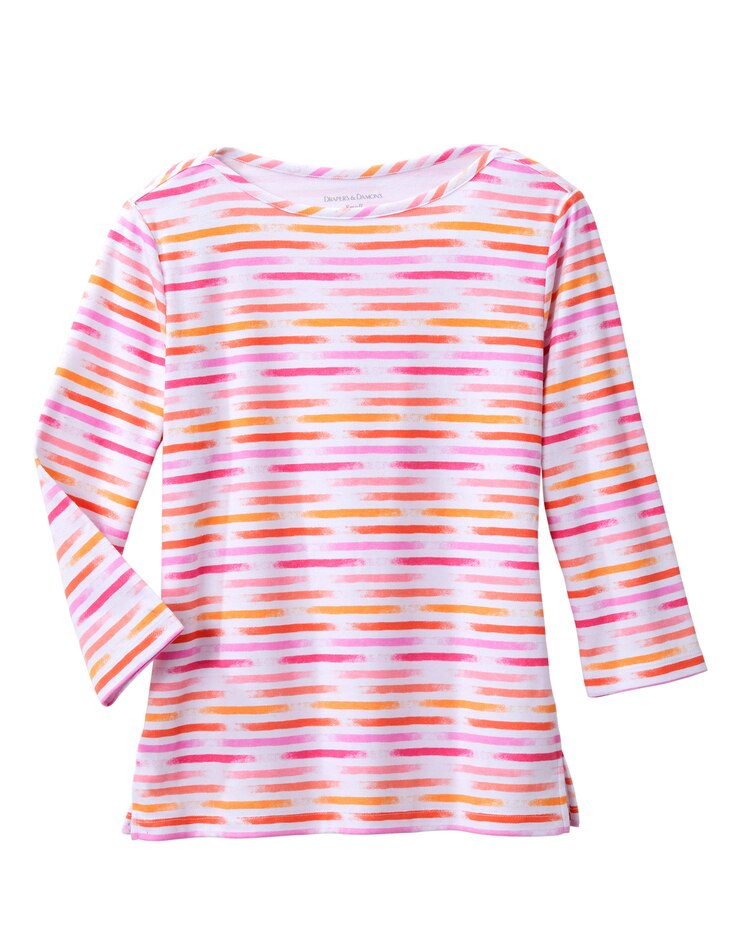 Painted Stripe Tee image number 1