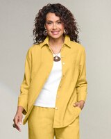 Sunwashed Linen Big Shirt thumbnail number 1