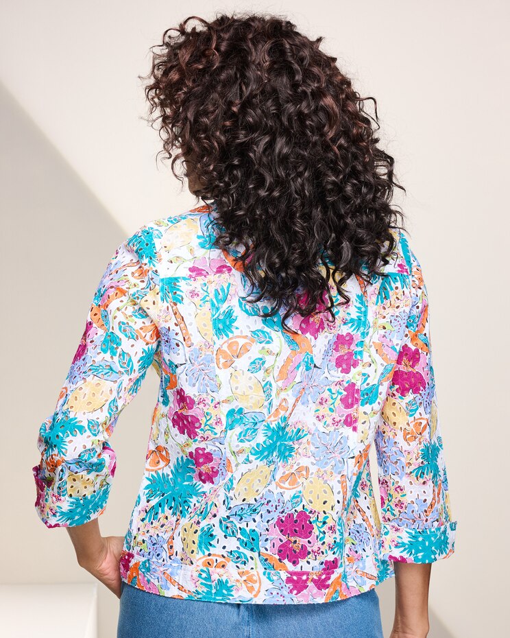 Amalfi Lemon Print Jacket image number 2