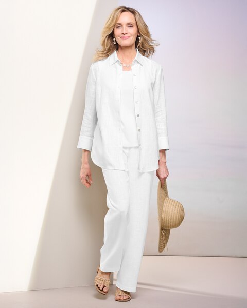 Sunwashed Linen Big Shirt