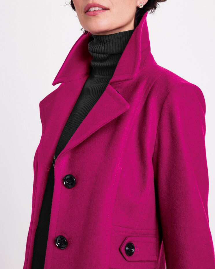 London Fog® Side-Tab Wool Coat image number 3