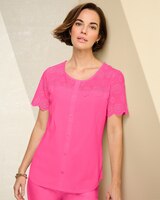 South Beach Eyelet Tee thumbnail number 1