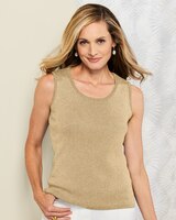 Metallic Sweater Shell thumbnail number 1