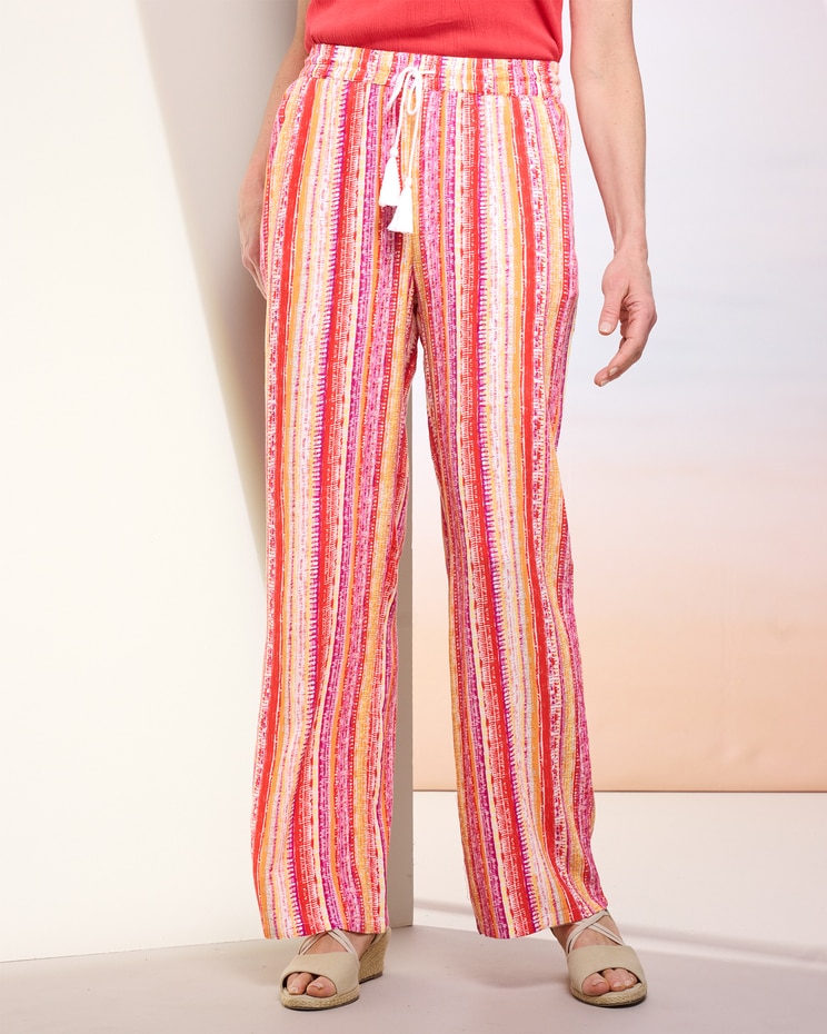 Boca Crinkle Stripe Pants image number 1