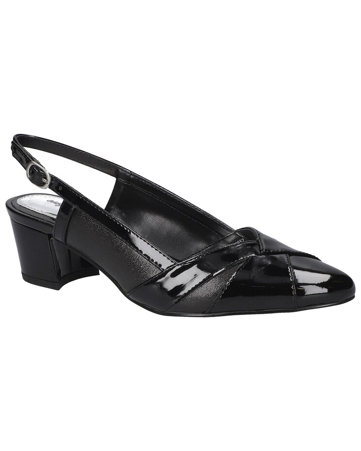 Easy Street® Avena Block Heel Slingback Pumps image number 1