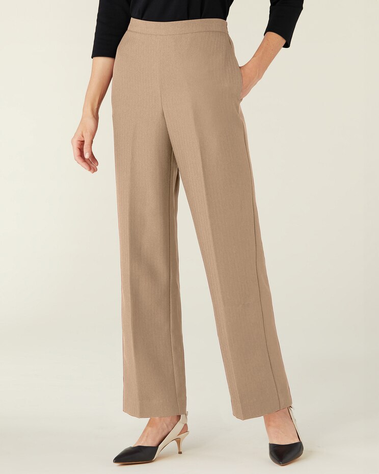 Alfred Dunner Herringbone Pants image number 1