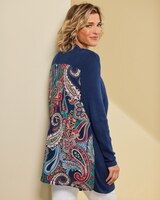 Paisley Print Cardigan thumbnail number 2