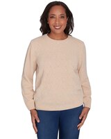 Alfred Dunner® Classics Classic Chenille Pullover Sweater thumbnail number 1