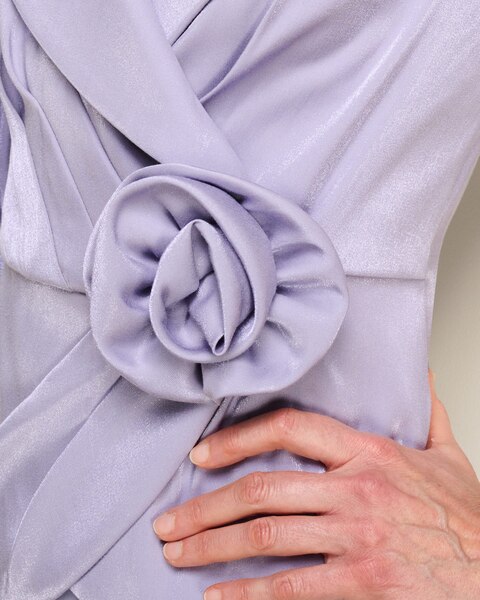 Portrait Collar Top by Alex Evenings