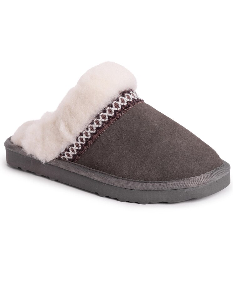 MUK LUKS® Women's Dawn Suede Scuff image number 1