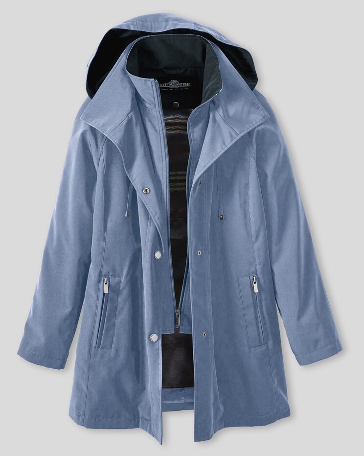 Fleet Street® Short Three-Season Raincoat image number 7