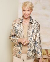 Embossed Roses Jacket thumbnail number 1