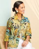 Eyelet Rainforest Shirt Jacket thumbnail number 1