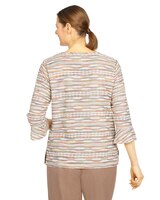 Alfred Dunner® Stonehenge Chenille Top thumbnail number 3