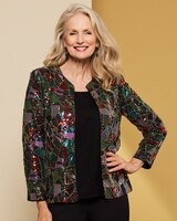 Stained Glass Sequin Jacket thumbnail number 1