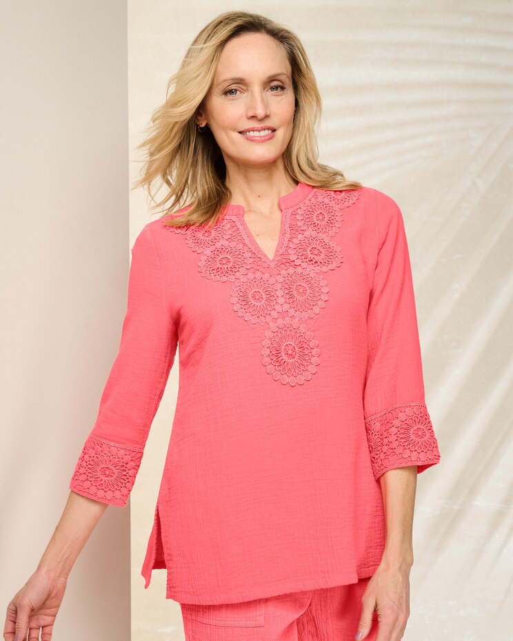 Easy Breezy Crochet Tunic image number 1