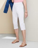 Soft Stretch Denim Capri thumbnail number 1