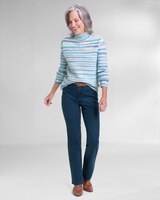 Striped Mockneck Sweater thumbnail number 2