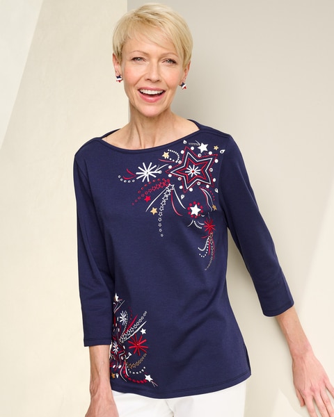 Patriotic Stars Tee