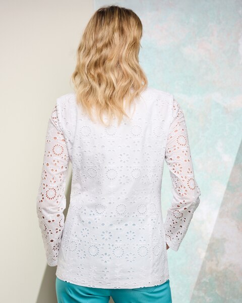 Endless Eyelet Blazer
