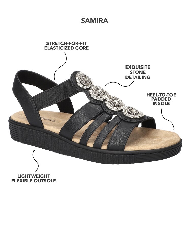 Easy Street® Samira Platform Sandals image number 8