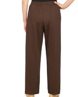 Alfred Dunner Classic Pull-On Twill Proportioned Straight Leg Pants thumbnail number 3