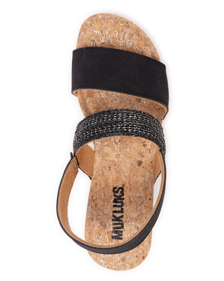 MUK LUKS® Women's Wendy Wedge Sandal image number 2