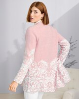 Winter Scroll Cardigan thumbnail number 2
