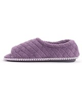 MUK LUKS® Women's Marylou Micro Chenille Quilt Velcro Slide Slippers thumbnail number 5