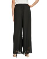 Wide Leg Chiffon Pant with Tulip Hem thumbnail number 2