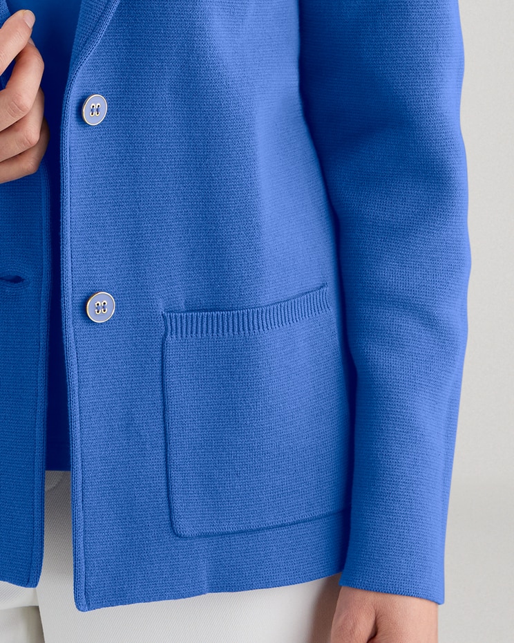 Bayside Cotton Sweater Blazer image number 3