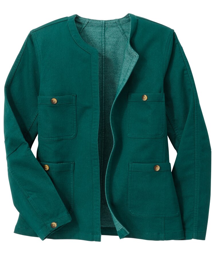 Stretch Denim Jacket image number 1