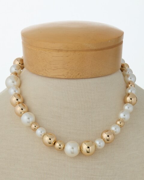 Luxe Pearl Necklace