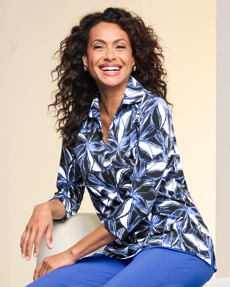 JetSet Bali Print Tunic image number 1