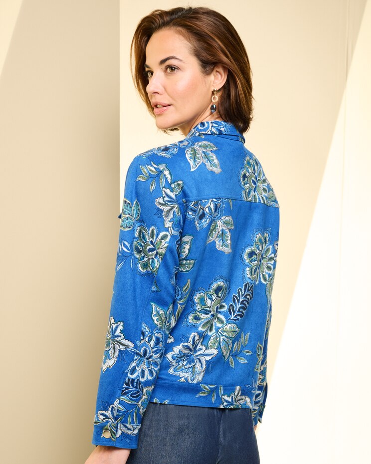 Sketched Floral Jacket image number 2