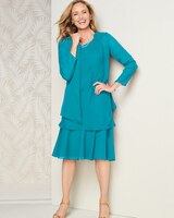 Special Occasion Flirty Jacket Dress thumbnail number 1