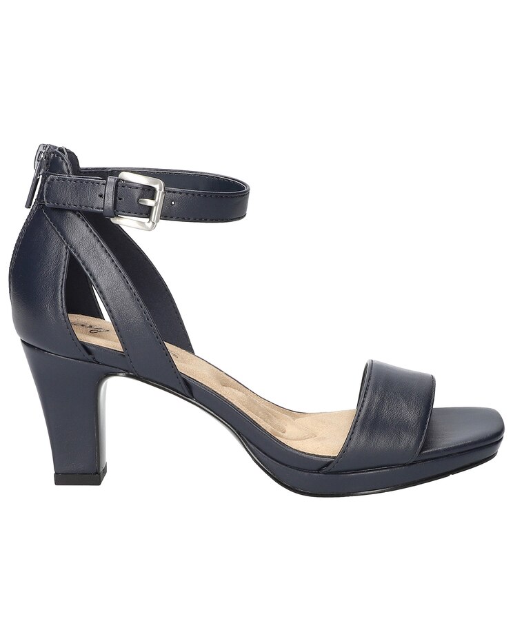 Easy Street® Ro Square Toe Heeled Sandals image number 3